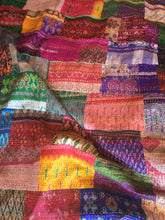 Jaipur Silk Patchwork Quilt
