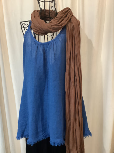 Italian Linen Tank Top