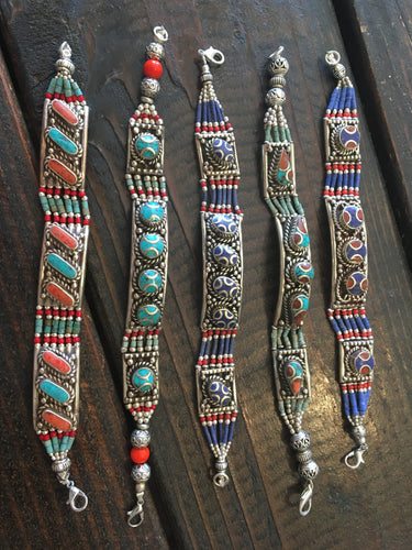 Tibetan Clasp Bracelet