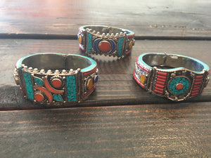 Tibetan Small Cuff Bracelet