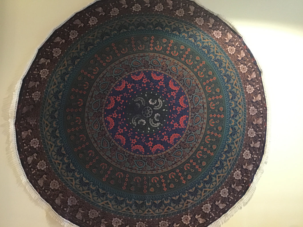 Large Round Tapestry