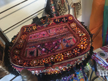 Mirrored Tasseled Indian Bag