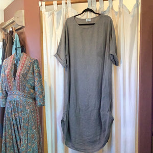 Italian Linen Pocket Dress