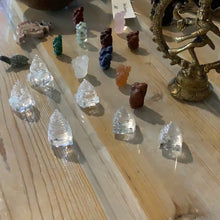 Small Himalayan Quartz Stupa Statue